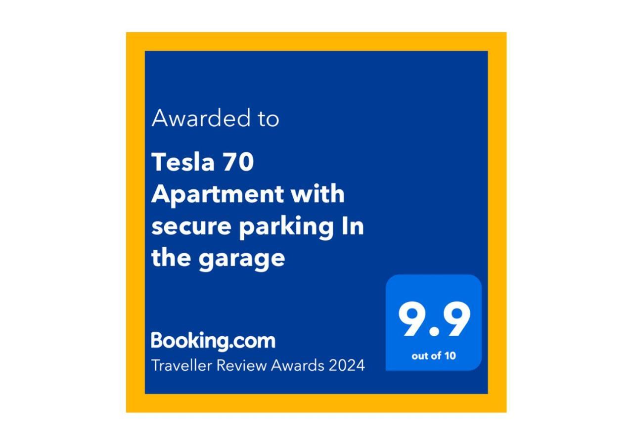 Tesla 70 Apartment With Secure Parking In The Garage Nowy Sad Zewnętrze zdjęcie